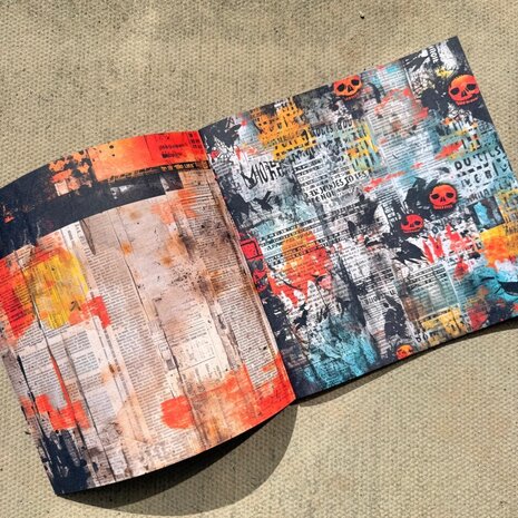 IndigoBlu The Creepsville Gazette 8x8 Inch Paper Book (IND1460)