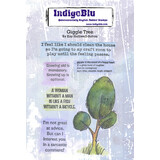 IndigoBlu Giggle Tree A6 Red Rubber Stamp (IND1464)