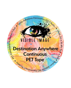 Visible Image Tomorrow's Memories PET Tape Destination Anywhere Continuous (5cmx5m) (VIS-DEA-PT)