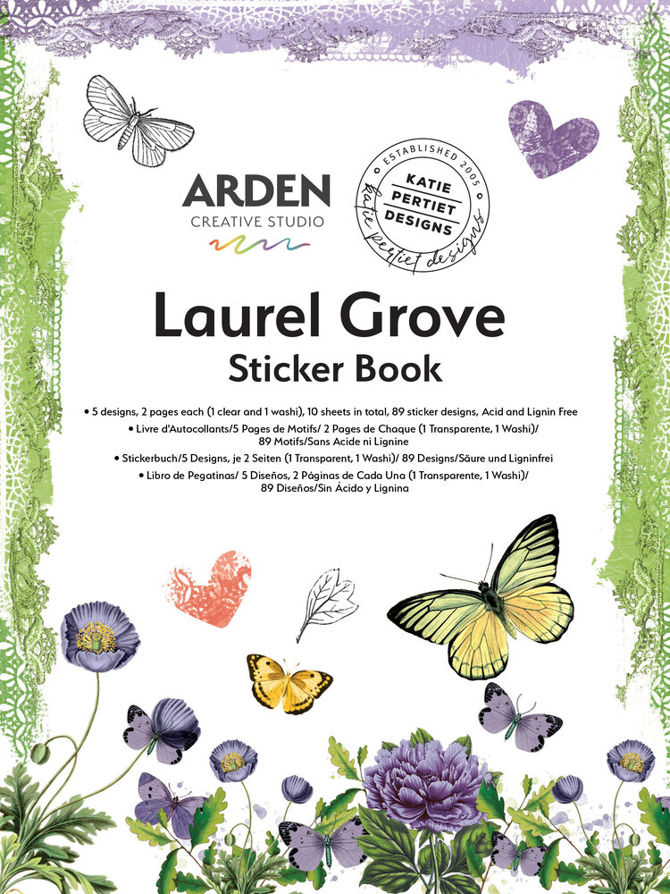Arden Creative Studio Laurel Grove Sticker Book (ACSSB0001)
