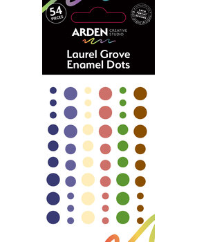 Arden Creative Studio Laurel Grove Enamel Dots (54pcs) (ACSED0004)