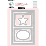 Creative Craftlab Stitched A6 Essentials Cutting Die (CCL-ES-CD1056)