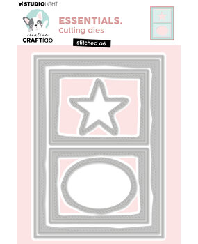 Creative Craftlab Stitched A6 Essentials Cutting Die (CCL-ES-CD1056)