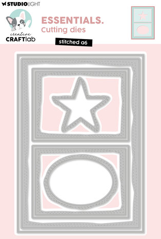 Creative Craftlab Stitched A6 Essentials Cutting Die (CCL-ES-CD1056) Creative Craftlab Stitched A6 Essentials Cutting Die (CCL-ES-CD1056)