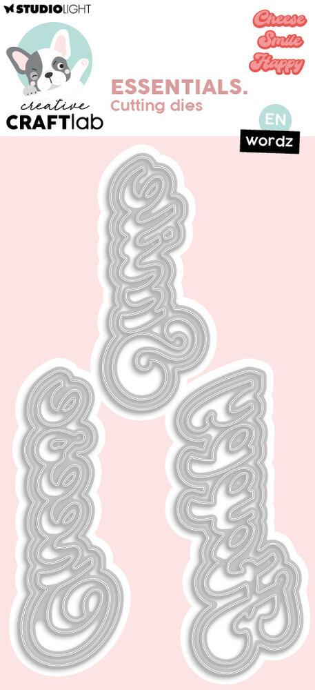 Creative Craftlab Wordz EN Essentials Cutting Die (CCL-ES-CD1058)