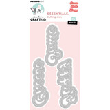 Creative Craftlab Wordz EN Essentials Cutting Die (CCL-ES-CD1058)