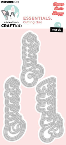 Creative Craftlab Wordz EN Essentials Cutting Die (CCL-ES-CD1058)