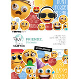 Creative Craftlab Smile Please Friendz Stickers (CCL-FR-STIC52)