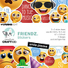 Creative Craftlab Smile Please Friendz Stickers (CCL-FR-STIC52) Creative Craftlab Smile Please Friendz Stickers (CCL-FR-STIC52)