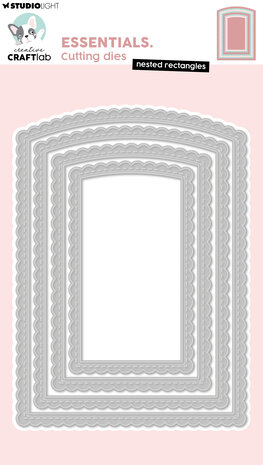 Creative Craftlab Nested Rectangles Essentials Cutting Die (CCL-ES-CD1055)