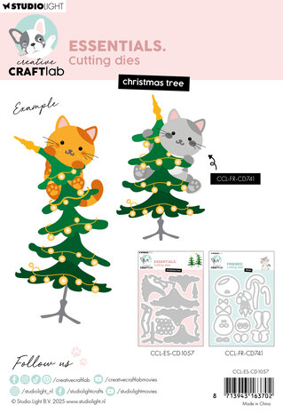 Creative Craftlab Christmas Tree Essentials Cutting Die (CCL-ES-CD1057) Creative Craftlab Christmas Tree Essentials Cutting Die (CCL-ES-CD1057)