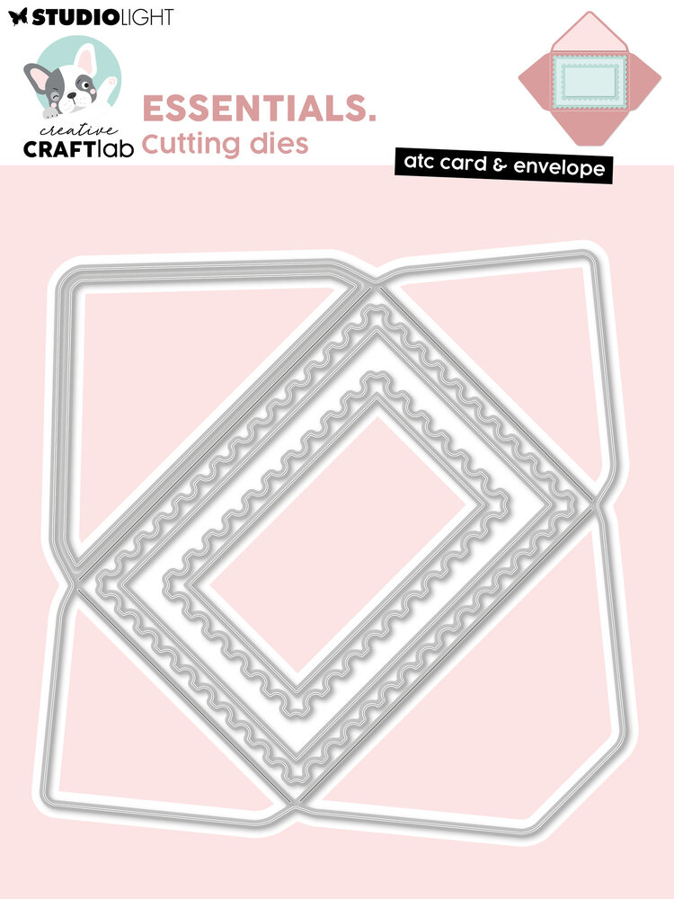 Creative Craftlab ATC Card & Envelope Essentials Cutting Die (CCL-ES-CD1054)