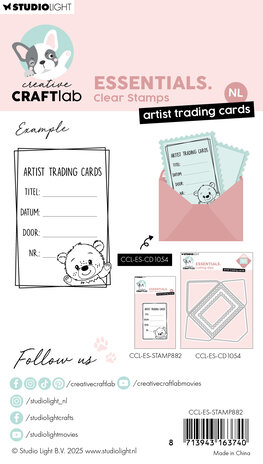 Creative Craftlab Artist Trading Cards NL Essentials Clear Stamp (CCL-ES-STAMP882) Creative Craftlab Artist Trading Cards NL Essentials Clear Stamp (CCL-ES-STAMP882)