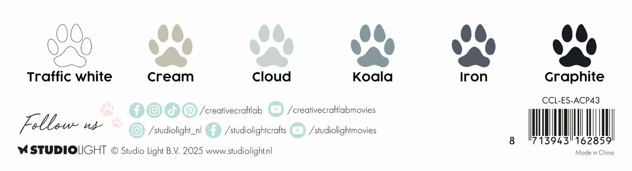 Creative Craftlab Basics Acrylic Paint (6x30ml) (CCL-ES-ACP43) Creative Craftlab Basics Acrylic Paint (6x30ml) (CCL-ES-ACP43)