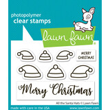 Lawn Fawn All The Santa Hats Clear Stamps (LF3904)