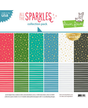 Lawn Fawn All The Sparkles 12x12 Inch Collection Pack (LF3841)