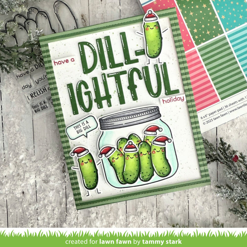 Lawn Fawn All The Sparkles 6x6 Inch Petite Paper Pack (LF3840)