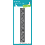 Lawn Fawn Nordic Snowflake Border Lawn Cuts Dies (LF3916)