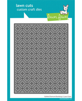 Lawn Fawn Quilted Diamond Backdrop Lawn Cuts Dies (LF3920)