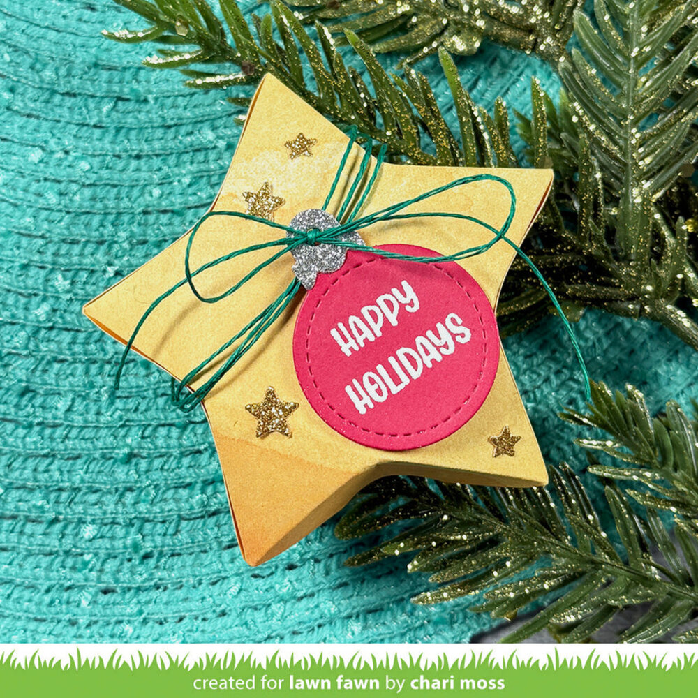 Lawn Fawn Star Treat Box Lawn Cuts Dies (LF3917)