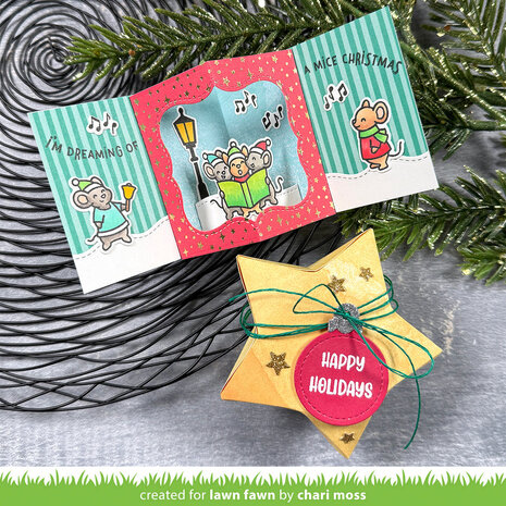 Lawn Fawn Star Treat Box Lawn Cuts Dies (LF3917)