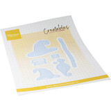 Marianne Design Creatables Witch Hat & Broomstick (LR0935)