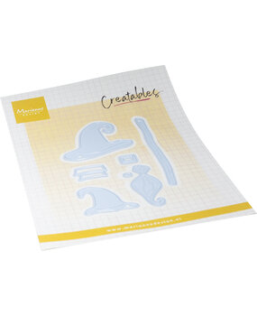 Marianne Design Creatables Witch Hat & Broomstick (LR0935)