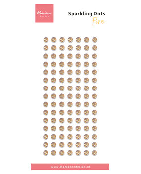 Marianne Design Sparkling Dots Fire (105pcs) (PL4541)