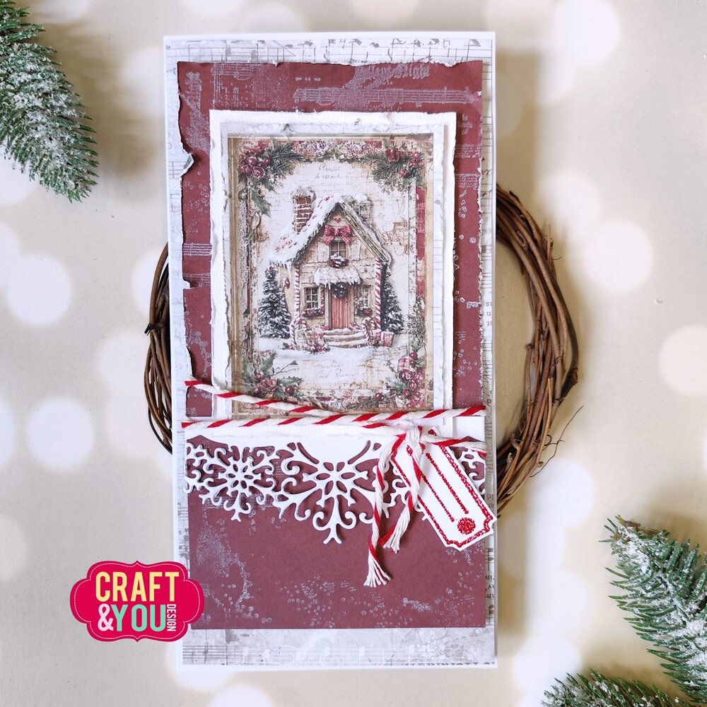 Craft & You Design Christmas Time 12x12 Inch Paper Set 250gsm (12sheets) (CPS-CHT30-12)
