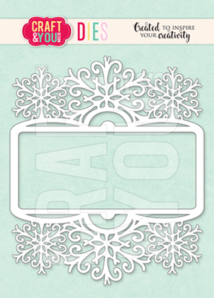 Craft & You Design Winter Frame Dies (CW376)