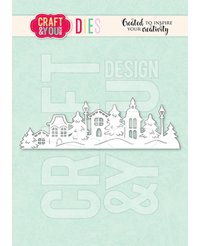 Craft & You Design Village Border Dies (CW374)