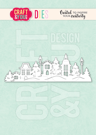 Craft & You Design Village Border Dies (CW374)