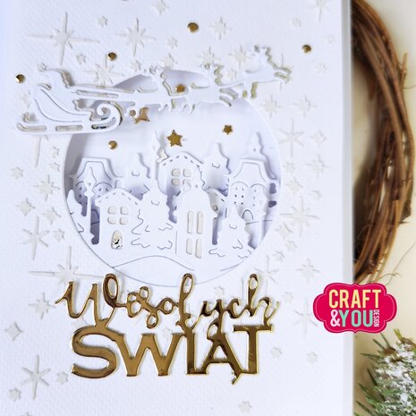 Craft & You Design Village Border Dies (CW374)