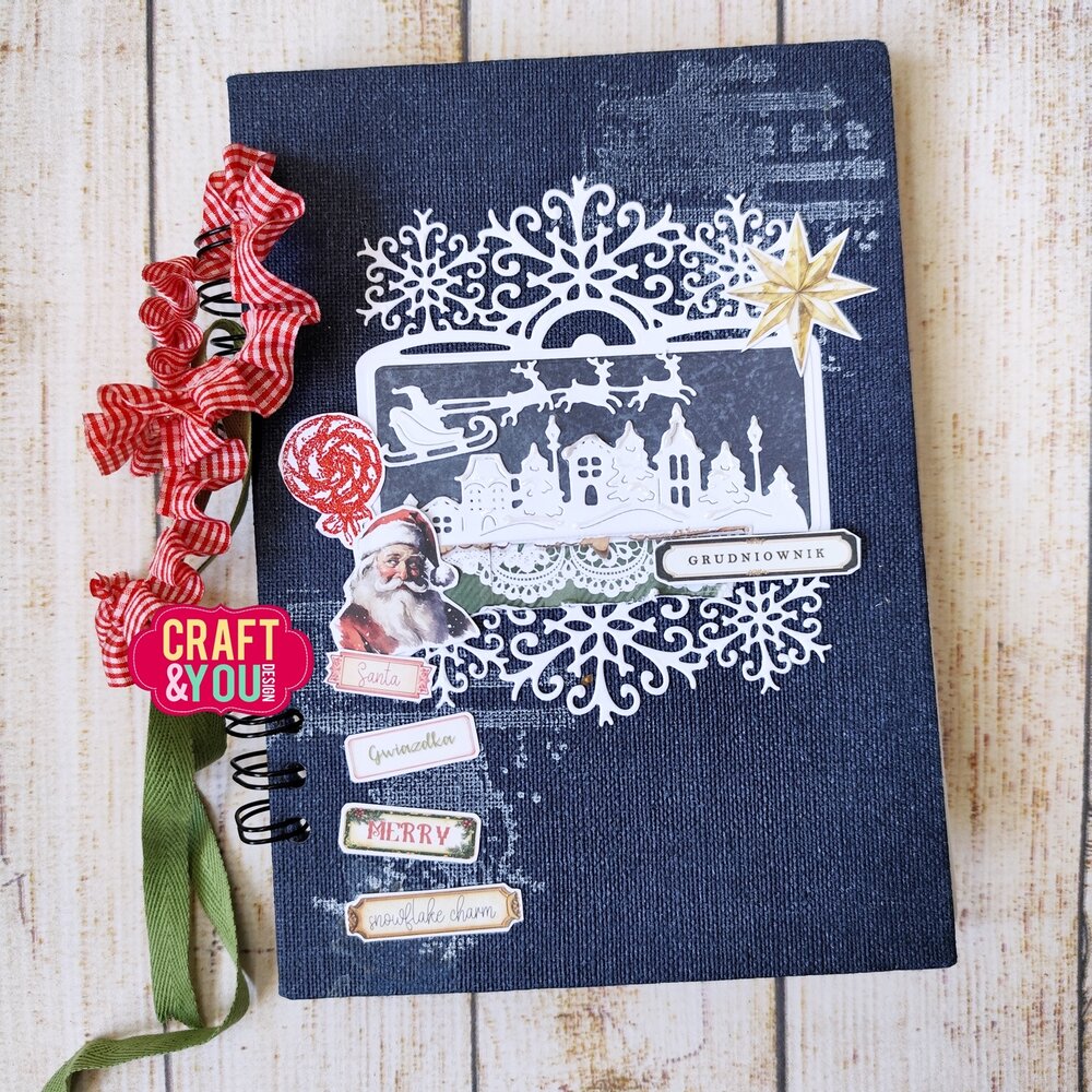 Craft & You Design Santa Claus with a Sleigh Dies (CW371)