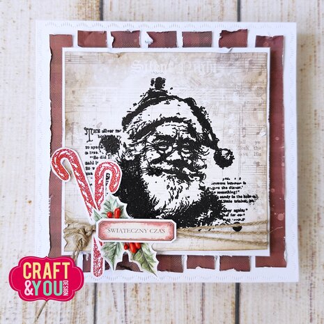 Craft & You Design Santa Claus Stamps (CS054)
