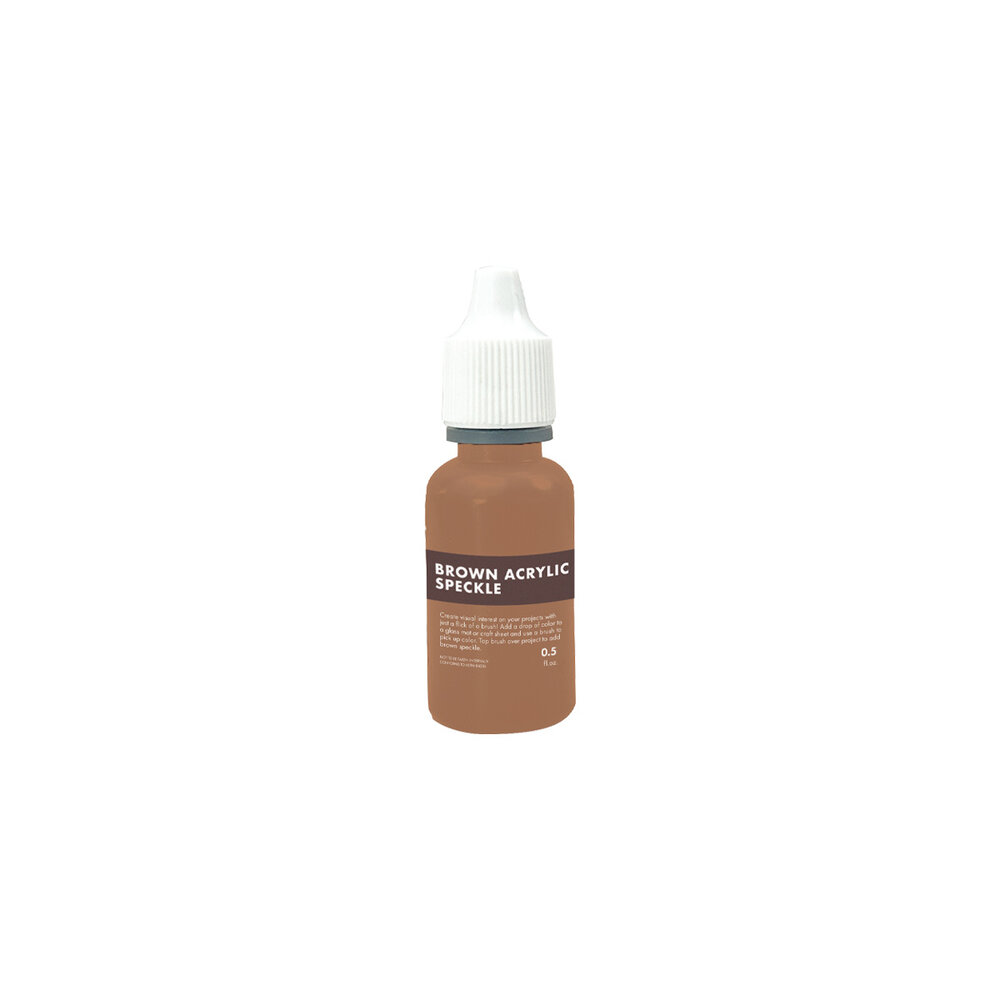 Hero Arts Brown Acrylic Speckle Ink 0.5 fl oz (PD202) Hero Arts Brown Acrylic Speckle Ink 0.5 fl oz (PD202)