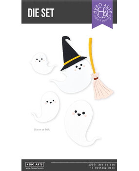 Hero Arts Hocus Pocus Die Set Boo to You (DF261)