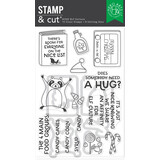 Hero Arts Yule Fuel Stamp & Cut Set Elf Culture (DC325)