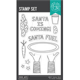 Hero Arts Yule Fuel Clear Stamp Set Santa Fuel (CM817)