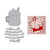 Hero Arts Yule Fuel BetterPress & Foil Plate Cup of Cheer (HP126) Hero Arts Yule Fuel BetterPress & Foil Plate Cup of Cheer (HP126)