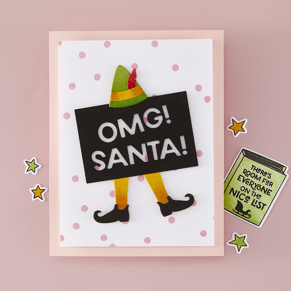 Hero Arts Yule Fuel BetterPress & Foil Plate Celebration (HP125) Hero Arts Yule Fuel BetterPress & Foil Plate Celebration (HP125)