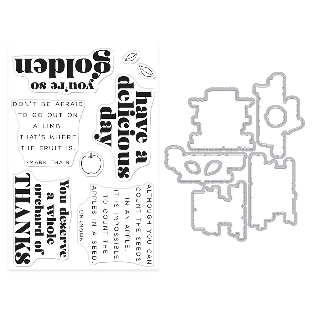 Hero Arts I Pick You Stamp & Cut You're Golden (DC334) Hero Arts I Pick You Stamp & Cut You're Golden (DC334)