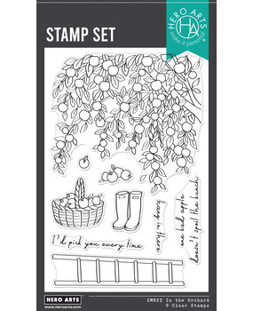 Hero Arts I Pick You Clear Stamp Set In The Orchard (CM823)