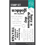 Hero Arts I Pick You Clear Stamp Set You're Golden (CM826)