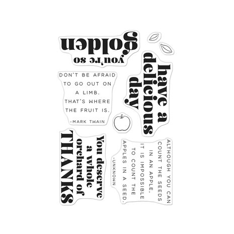 Hero Arts I Pick You Clear Stamp Set You're Golden (CM826) Hero Arts I Pick You Clear Stamp Set You're Golden (CM826)