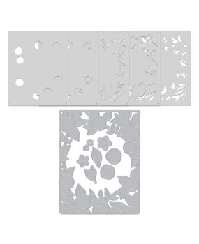 Hero Arts I Pick You Die & Stencil Bundle Apple Frame (WB1184)