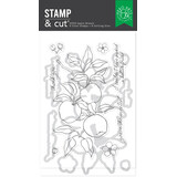 Hero Arts I Pick You Stamp & Cut Apple Branch (DC330)