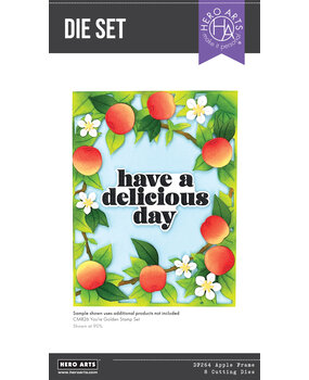 Hero Arts I Pick You Die Set Apple Frame (DF264)