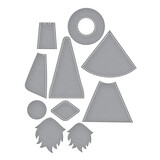 Spellbinders 3D Felt Décor Etched Dies Fergus (S7-278)