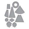 Spellbinders 3D Felt Décor Etched Dies Fergus (S7-278) Spellbinders 3D Felt Décor Etched Dies Fergus (S7-278)